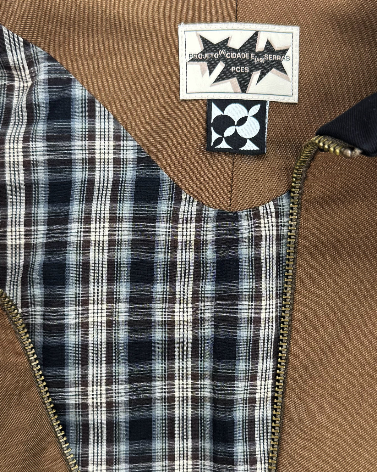 05 Zero Waste Coach Jacket Brown
