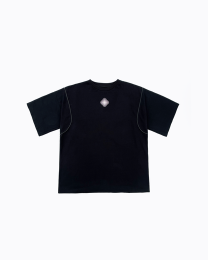 01 Patch Tee Black
