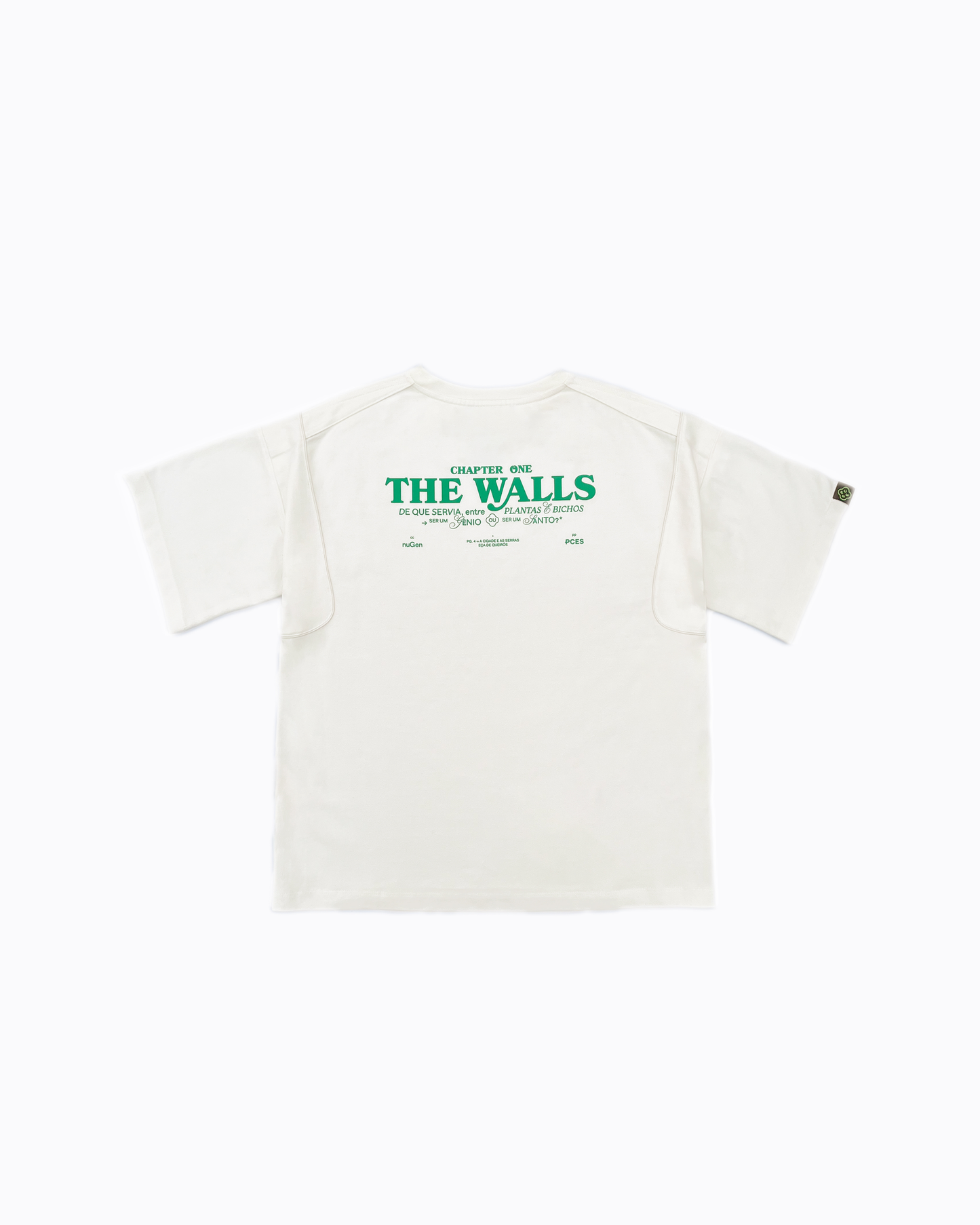 01 Patch Tee White